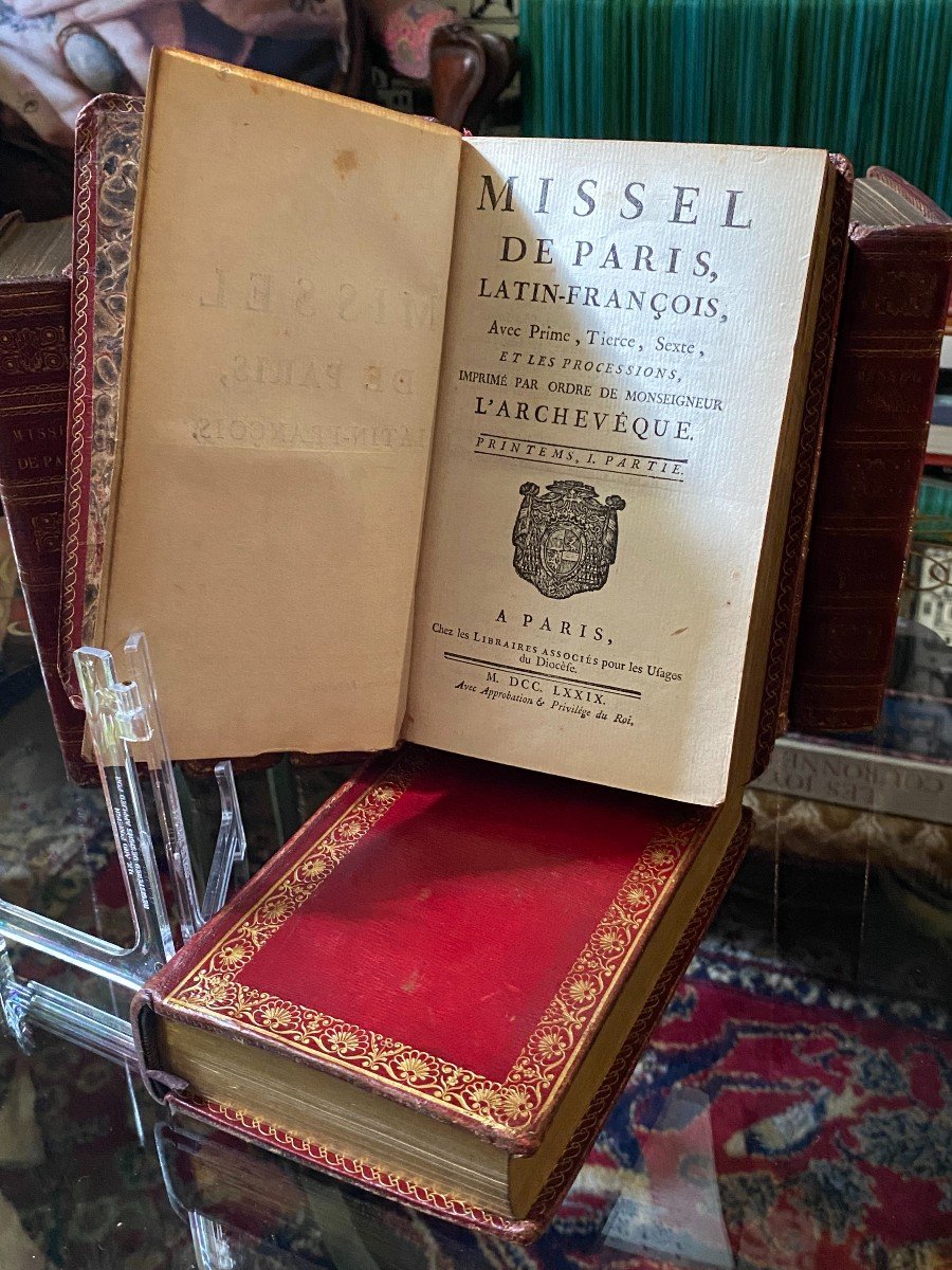 Missel De Paris, Latin-francois, 1779-photo-4