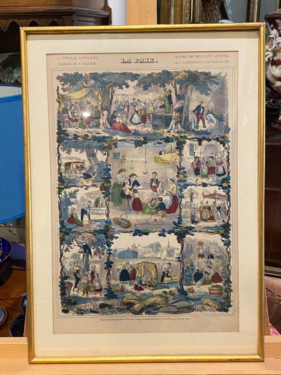 La Feuille Populaire, La Paix, 1865