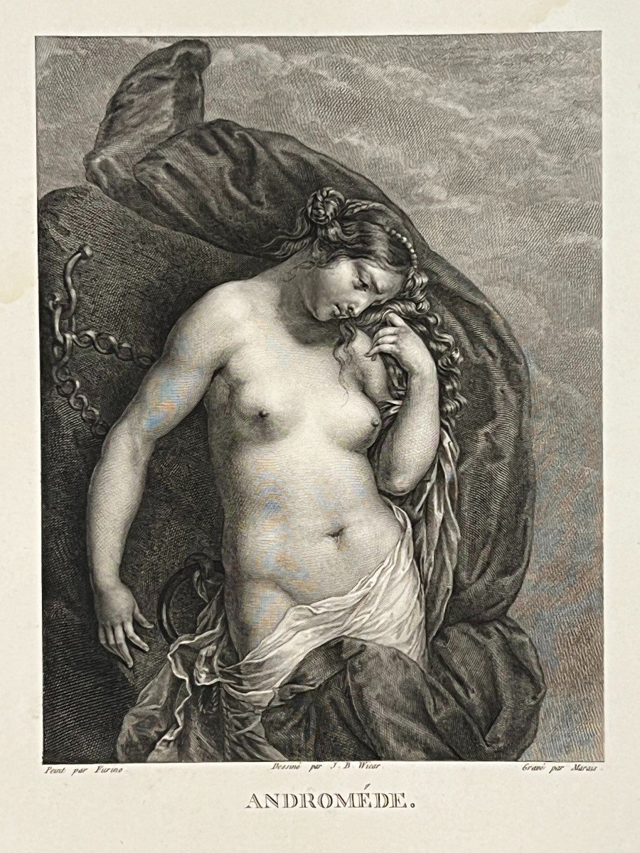 Andromede, Furino, Eau Forte