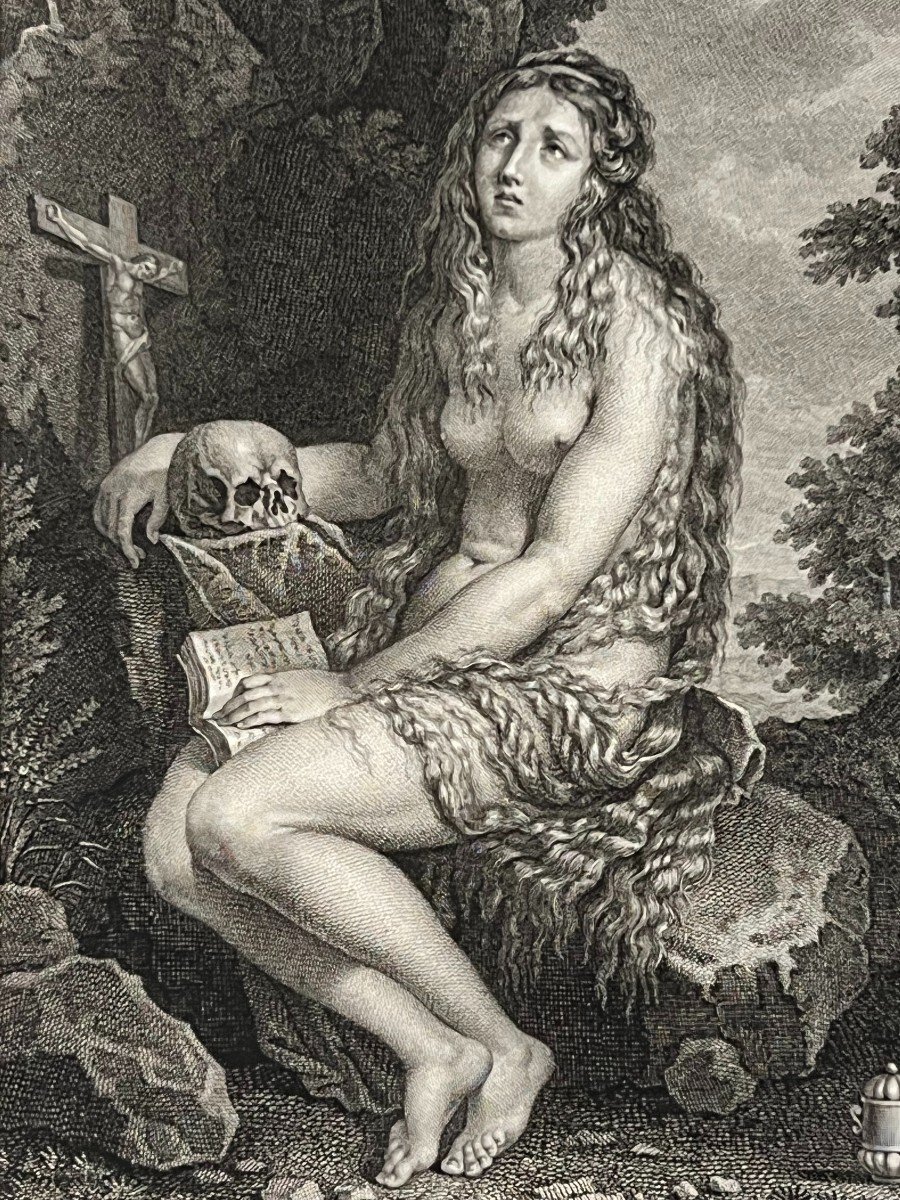 Madeleine Penitente, Louis Cigoli, Eau Forte-photo-5