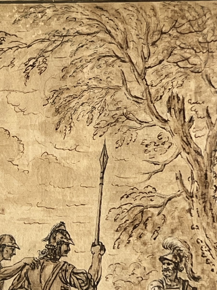 Centurion Romain, Italie, Dessin,  XVIIIe Siècle-photo-7