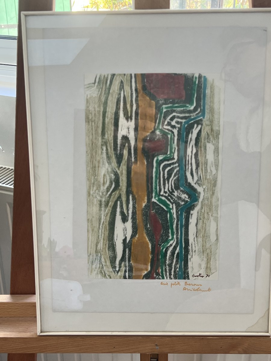 Sergio De Castro, Abstract Composition, 1976-photo-4