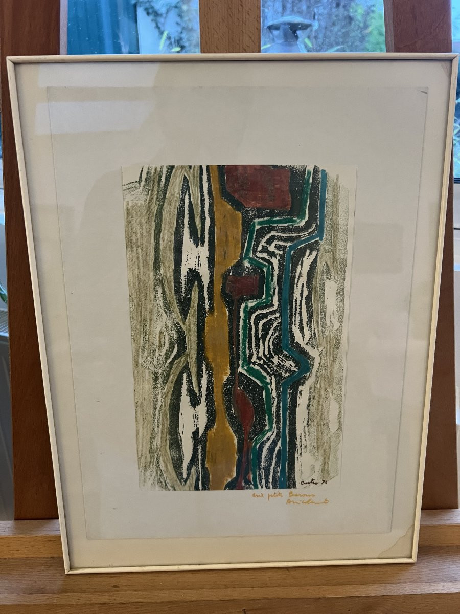 Sergio De Castro, Abstract Composition, 1976-photo-2