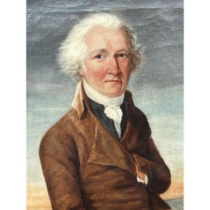 Portrait d’homme, entourage de Louis-Léopold Boilly, école française vers 1820