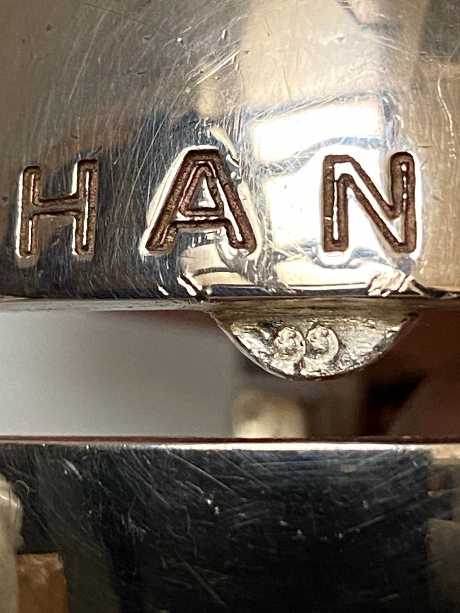 Bracelet Chanel Argent Massif Des Années 1990-photo-3