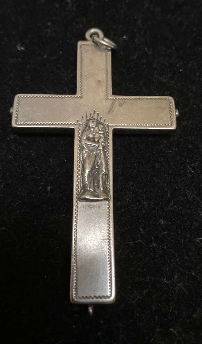Croix Reliquaire XVIIIème-photo-2