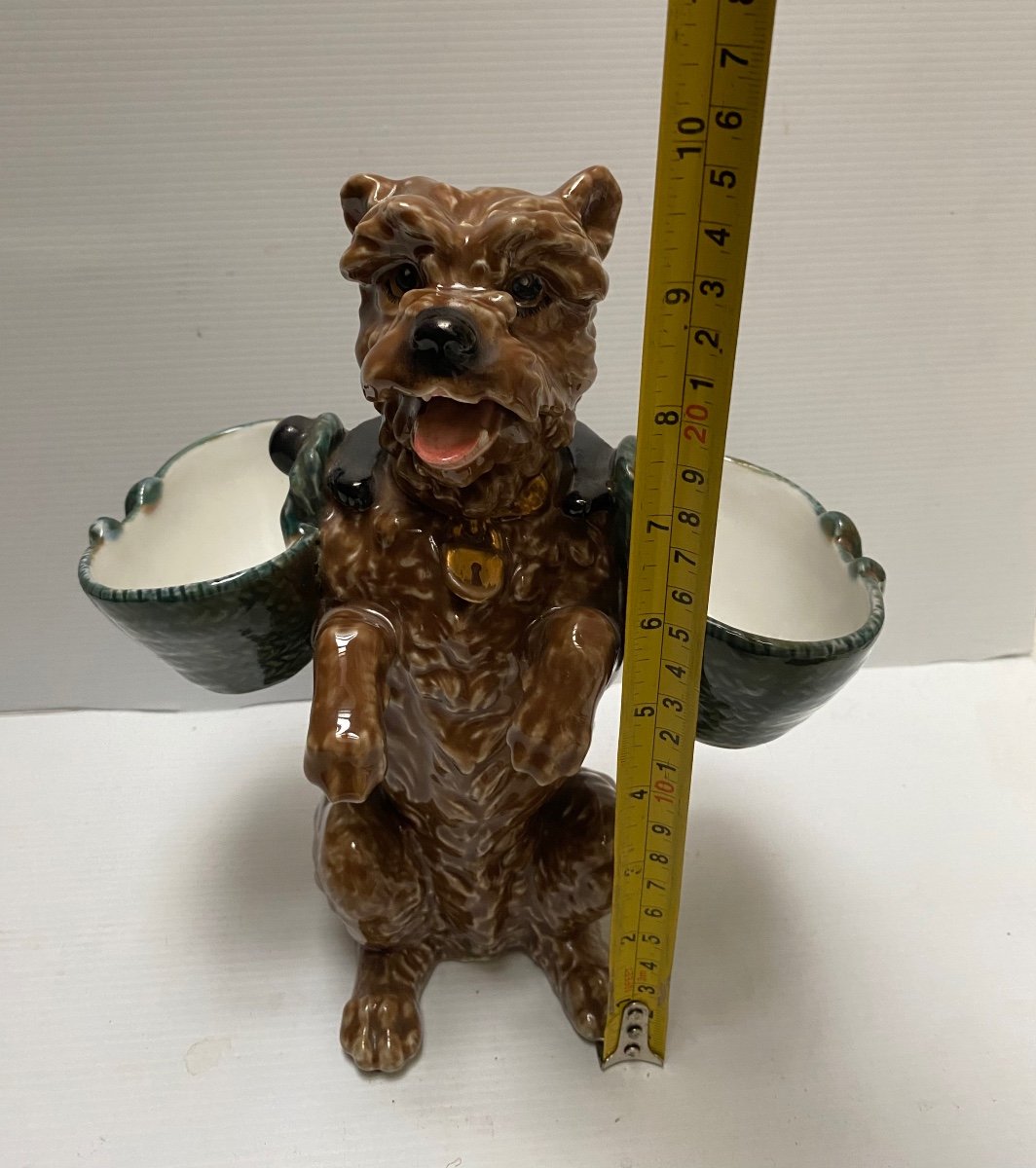 Imposante Salière - Poivrière Porcelaine 1900-photo-3