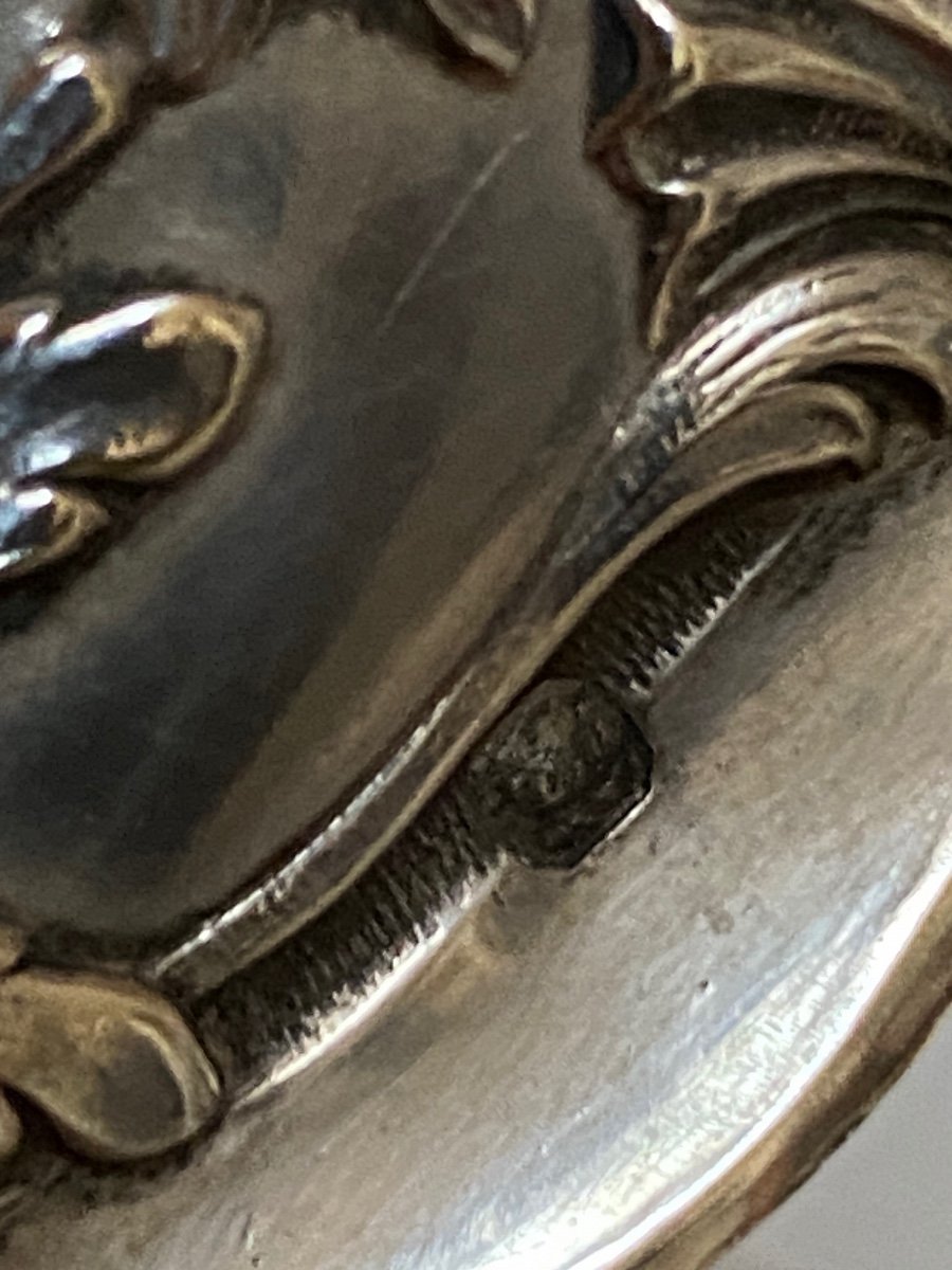 Pair Of Sterling Silver And Crystal Ewers 1880-photo-2