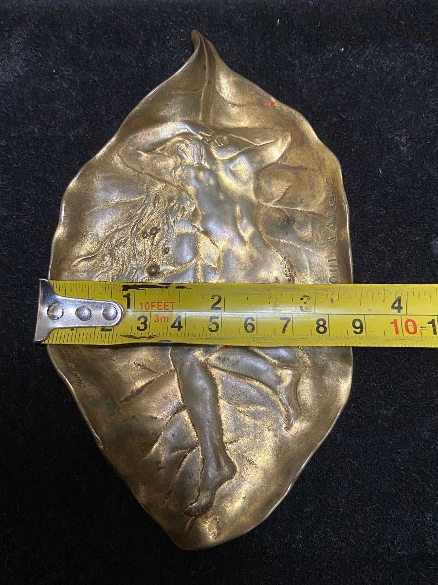Vide Poche Par Raoul Larche En Bronze -photo-1