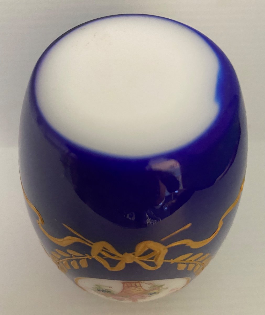 Small Opaline Saint Louis Vase-photo-2