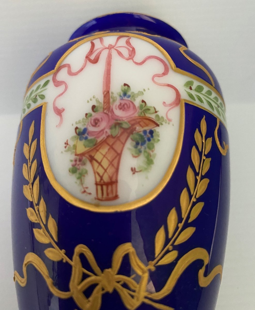 Small Opaline Saint Louis Vase-photo-3