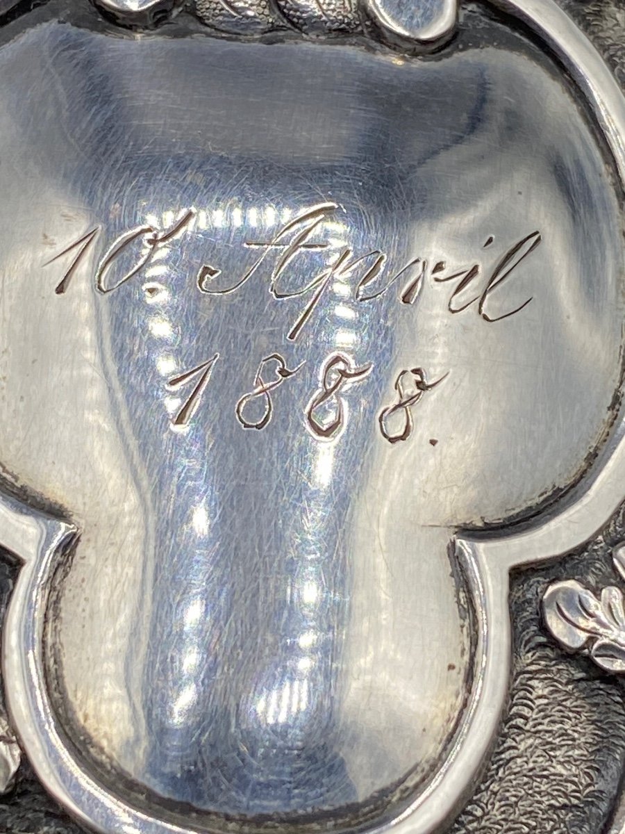 XIXth Austro Hungarian Sterling Silver Hunting Cup-photo-3