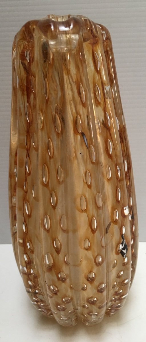Vase Cristal Double Couches Par Barovier -photo-4
