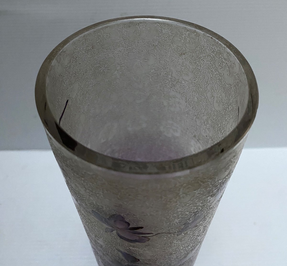 Vase émaillée Saint Louis -photo-1