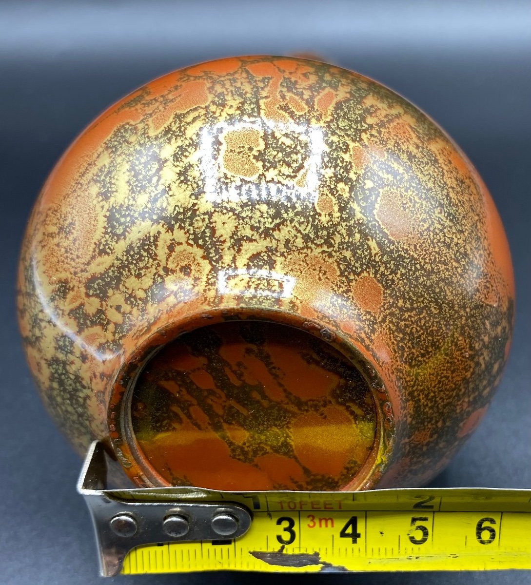 Vase En Bronze Patiné Japonais 1900-photo-4