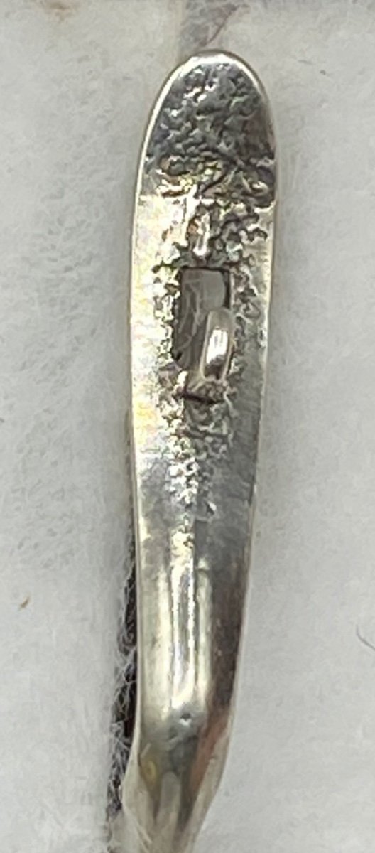 Pair Of Bo Sterling Silver And Topaz And Natural Stones-photo-2