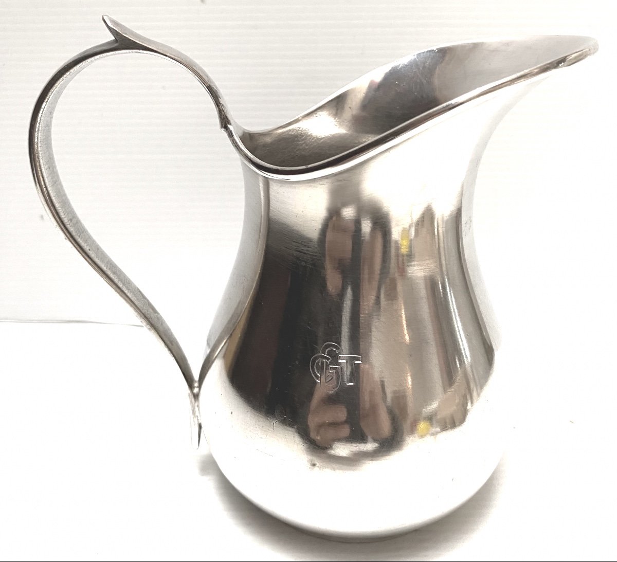 Pitcher Compagnie Générale Transatlantique Silver Metal