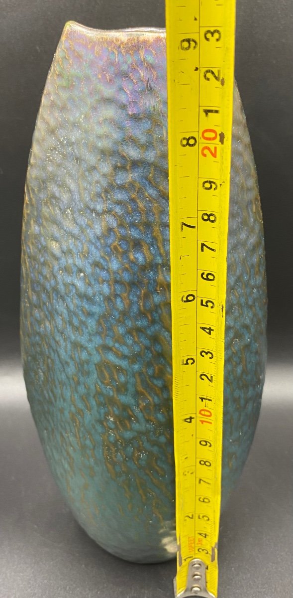 Vase Céramique Jean Gaziello Vallauris Vers 1900-photo-8