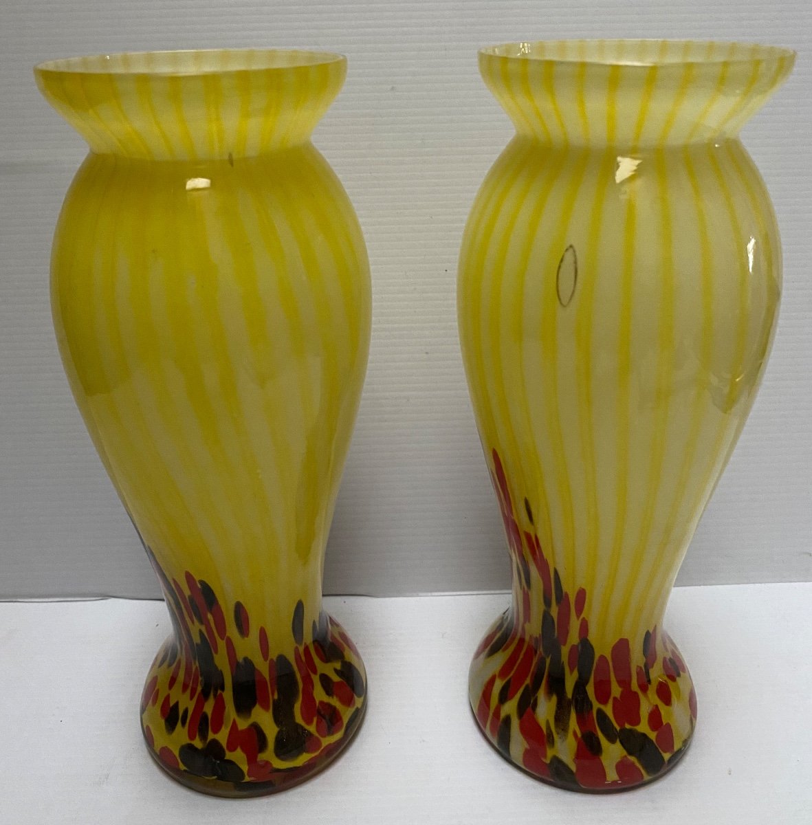 Pair Of Pantin Vases  Around 1920-photo-2