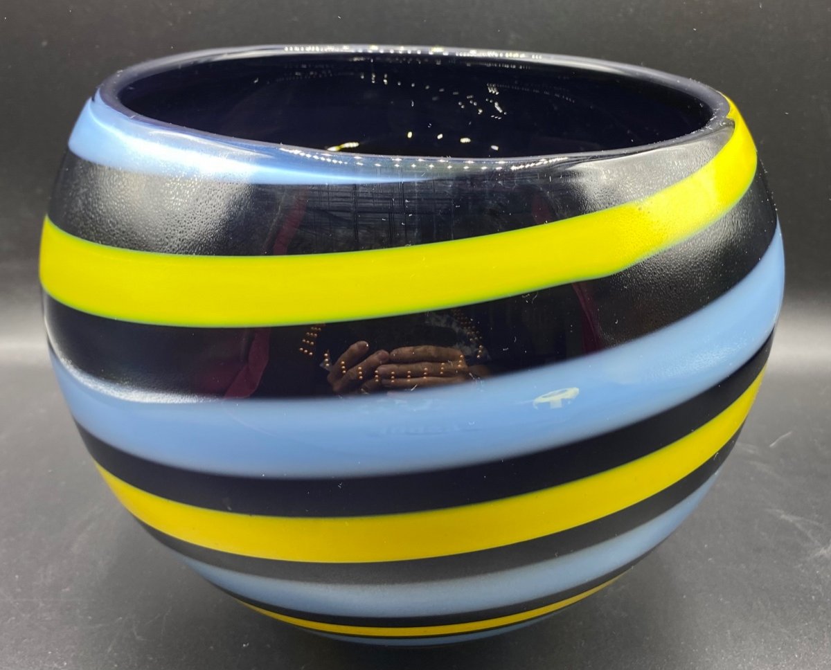 Hélène Krantz Vase 1997 Orrefors - Sweden-photo-3