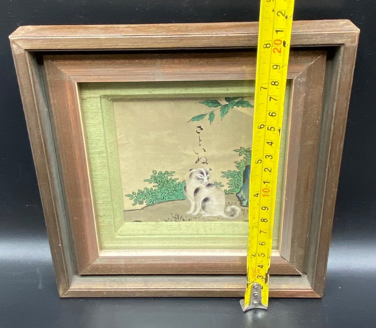 Small Signed Japanese Watercolor 1900-photo-3