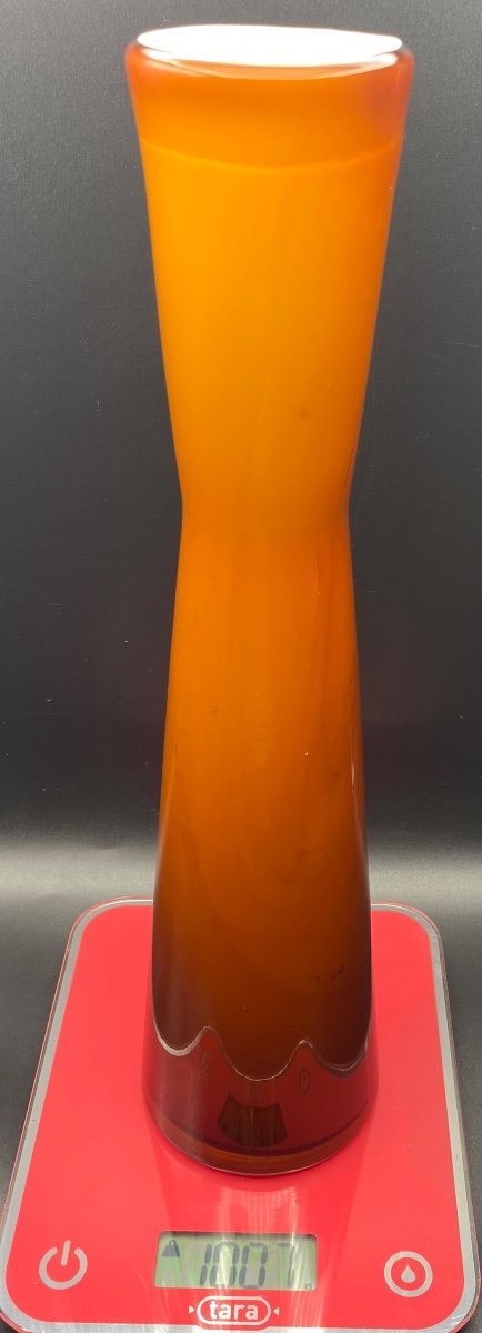 3 Layer Vase In Murano Glass Pate From The 1960s/70s-photo-7