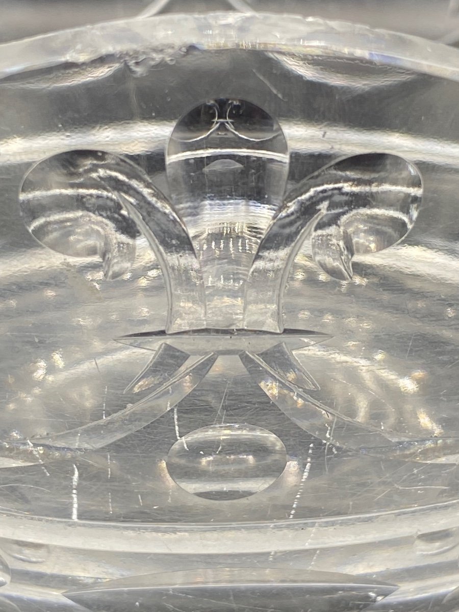 Large Crown In Cut Crystal Saint Louis 19th-photo-3