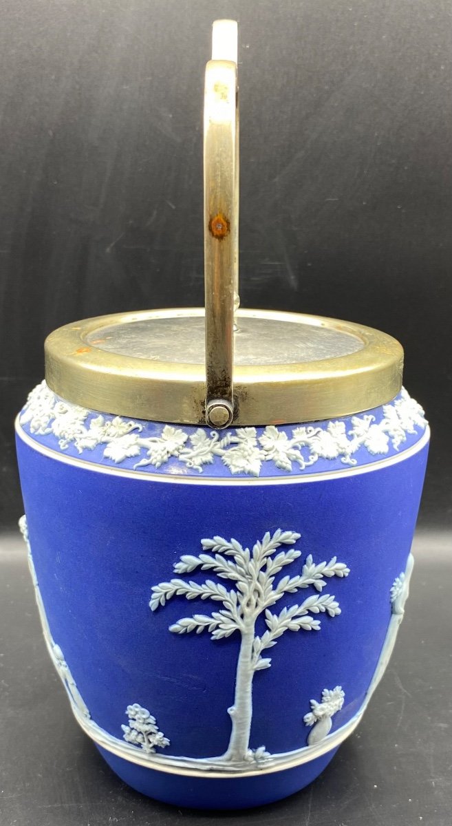 Wedgwood Stoneware And Biscuit Biscuit Bucket Circa 1930-photo-2