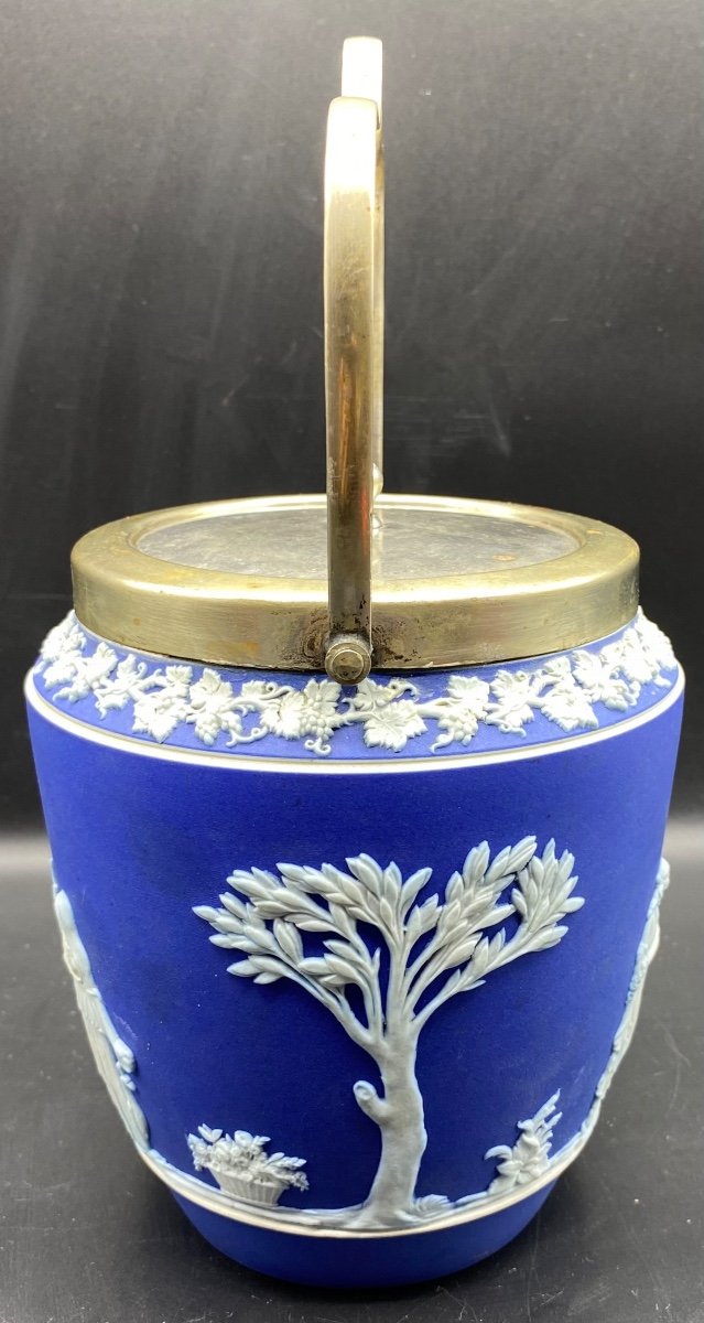 Wedgwood Stoneware And Biscuit Biscuit Bucket Circa 1930-photo-4