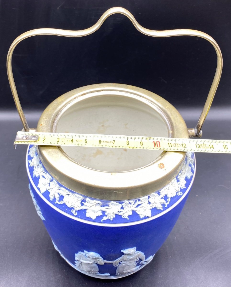 Wedgwood Stoneware And Biscuit Biscuit Bucket Circa 1930-photo-6