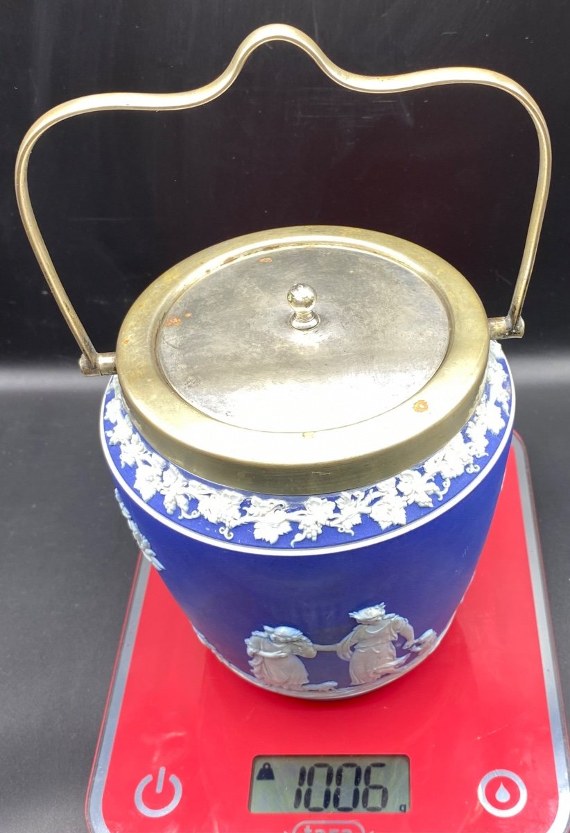 Wedgwood Stoneware And Biscuit Biscuit Bucket Circa 1930-photo-8