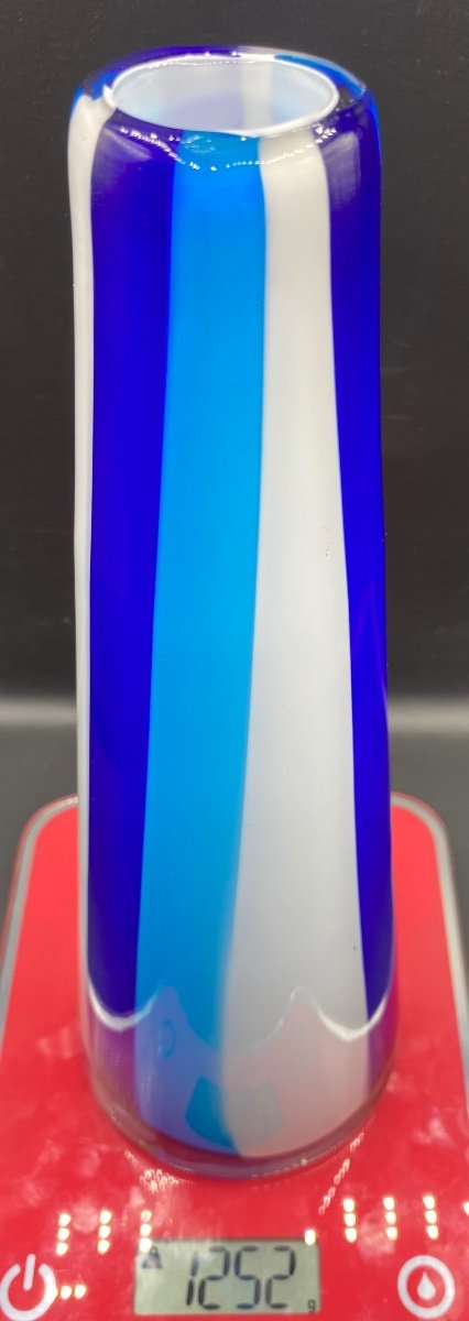 Multi-layer Vase, Murano Circa 1980-photo-7