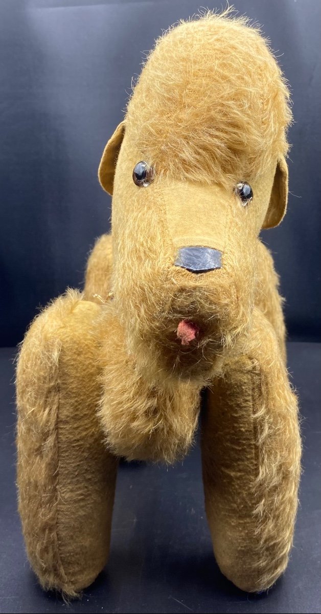 Dog Plush From 1960/70 Articulated -photo-2