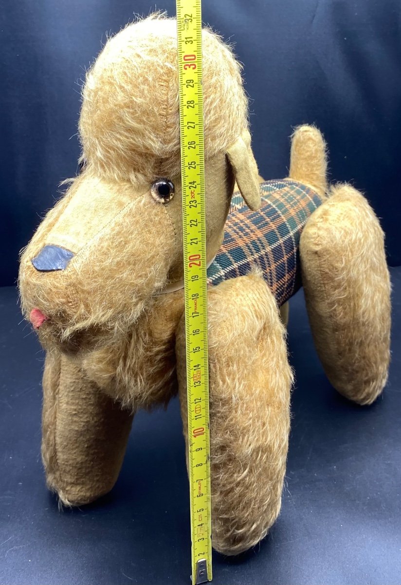 Dog Plush From 1960/70 Articulated -photo-5