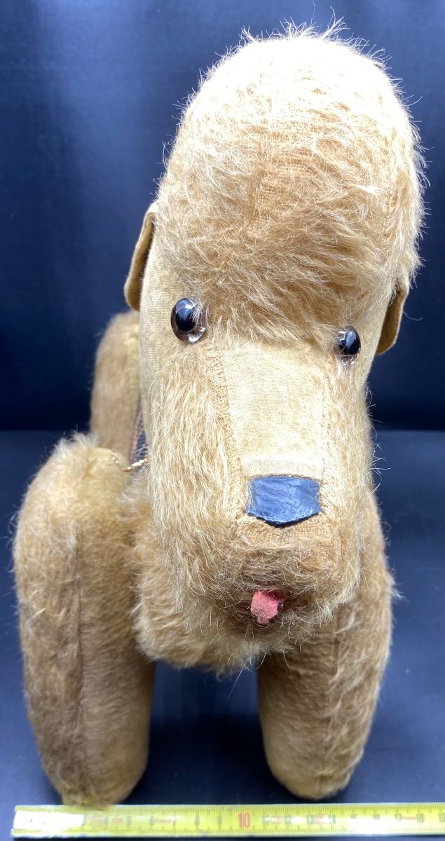 Dog Plush From 1960/70 Articulated -photo-7