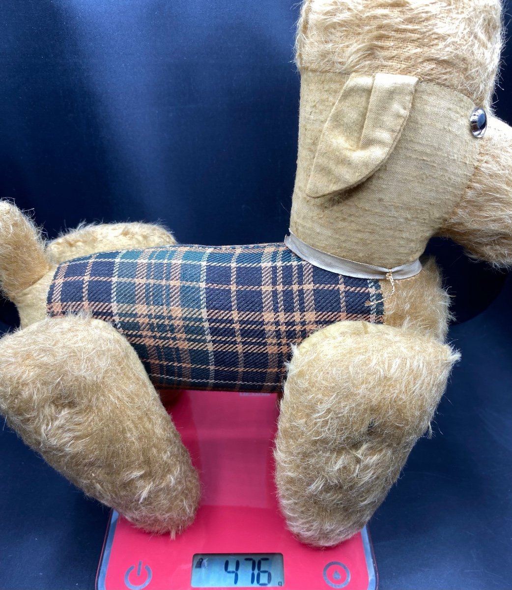 Dog Plush From 1960/70 Articulated -photo-8