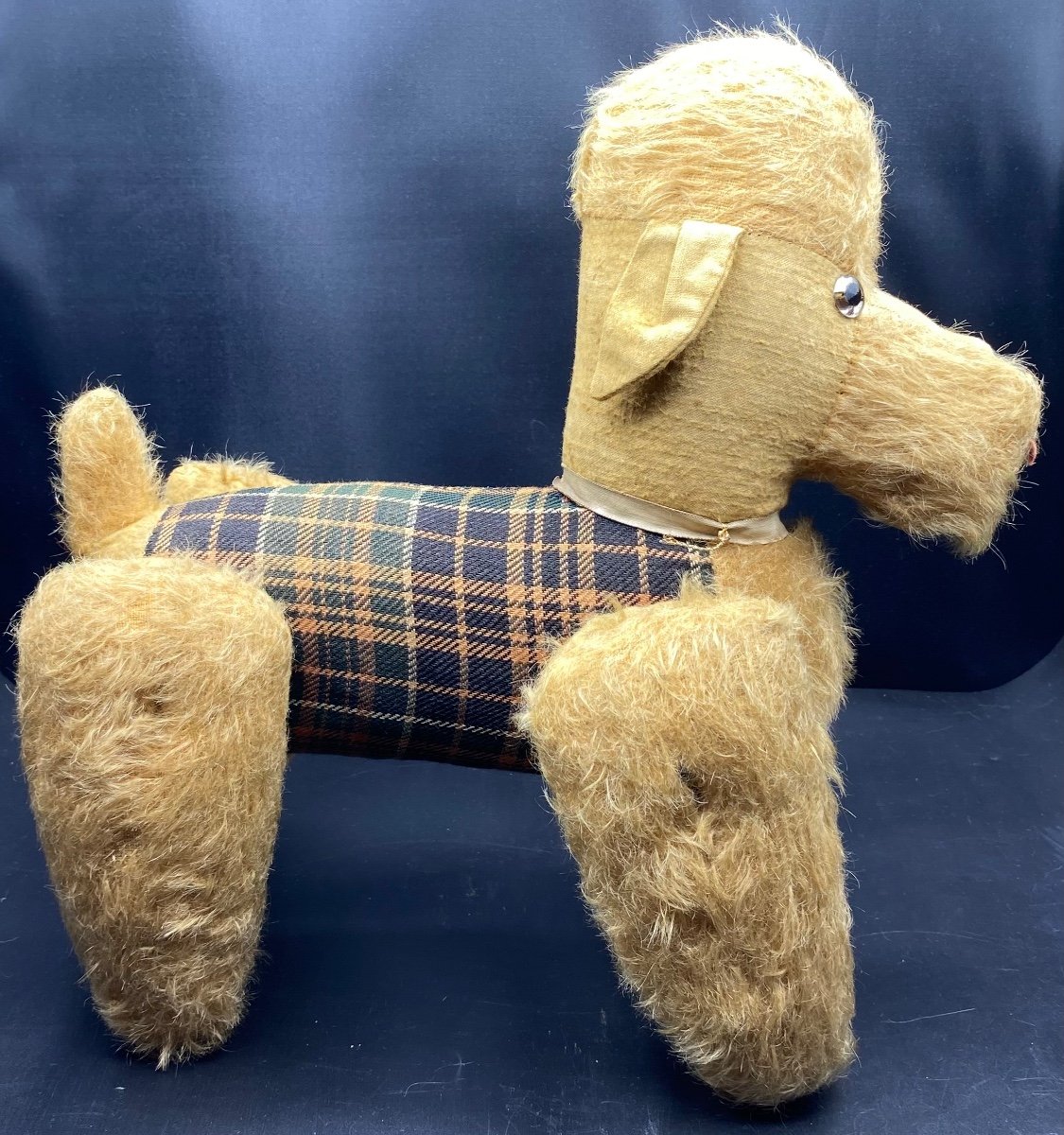 Dog Plush From 1960/70 Articulated 