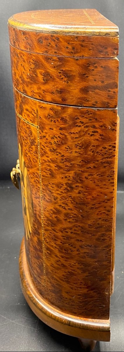Coffret En Marqueterie à Manucure Et Bijoux Français 1925-photo-2
