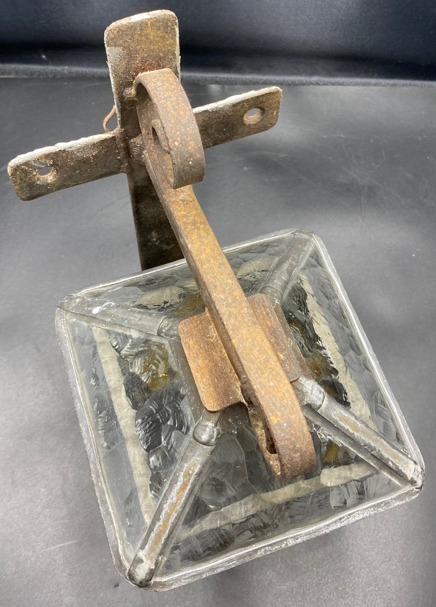 Small French 1930s Outdoor Lantern -photo-2