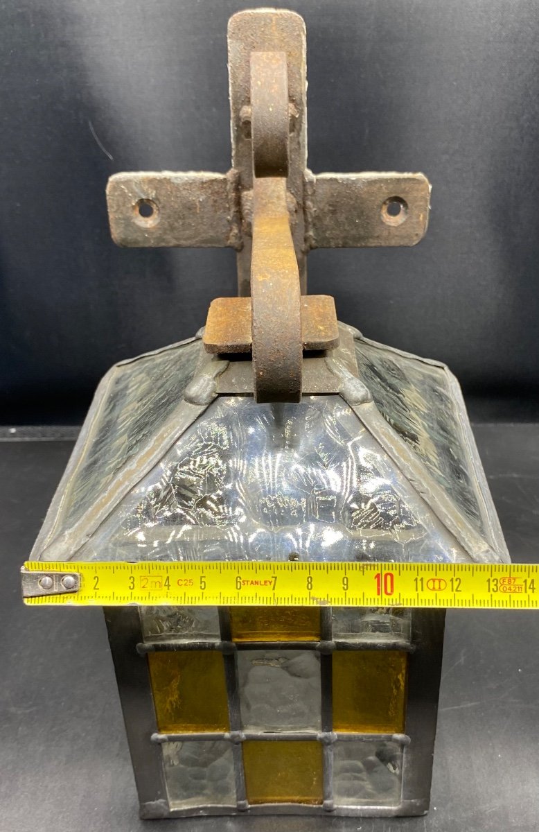 Small French 1930s Outdoor Lantern -photo-3