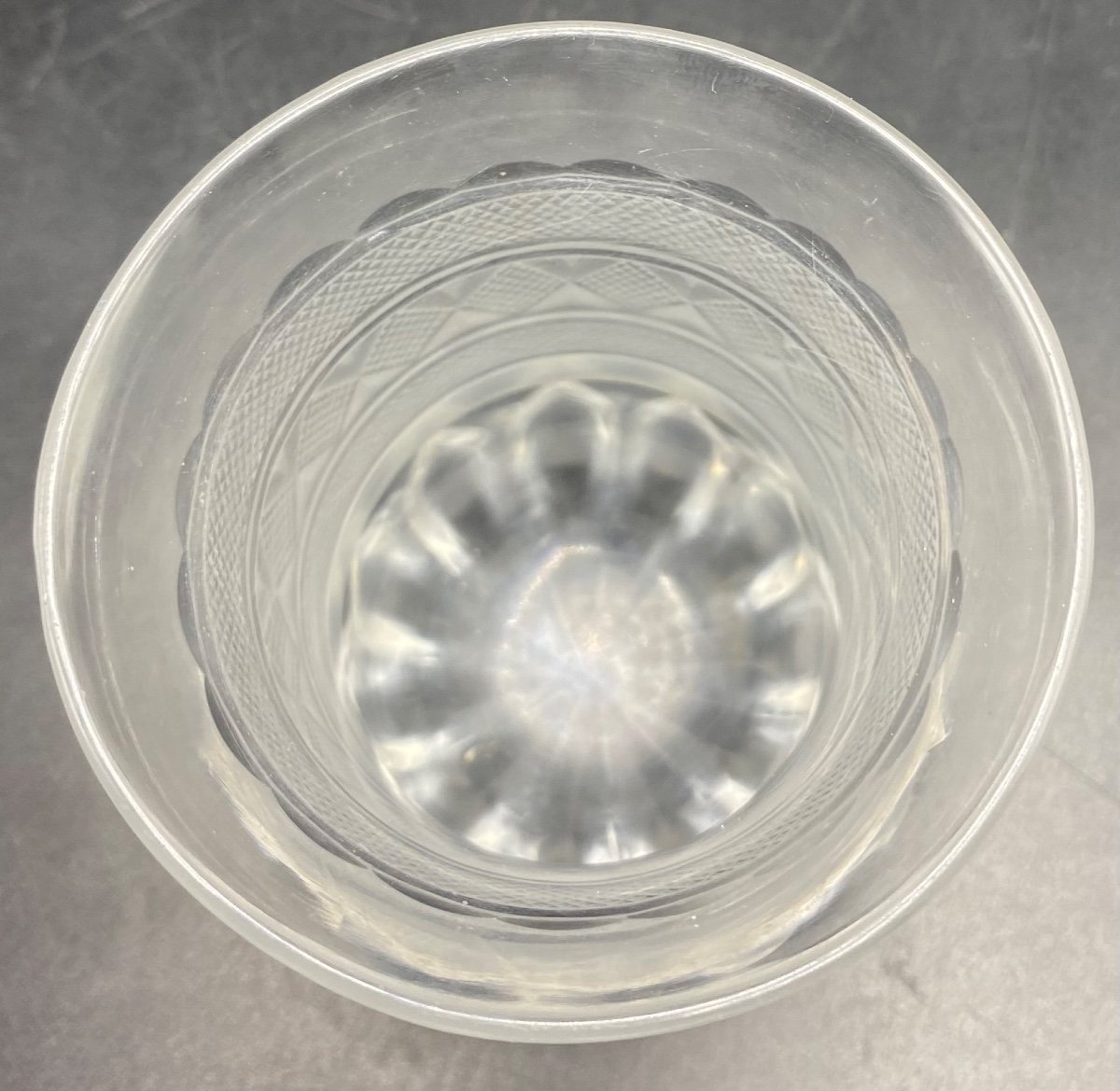 Crystal Goblet From Le Creusot Late 18th Century-photo-3