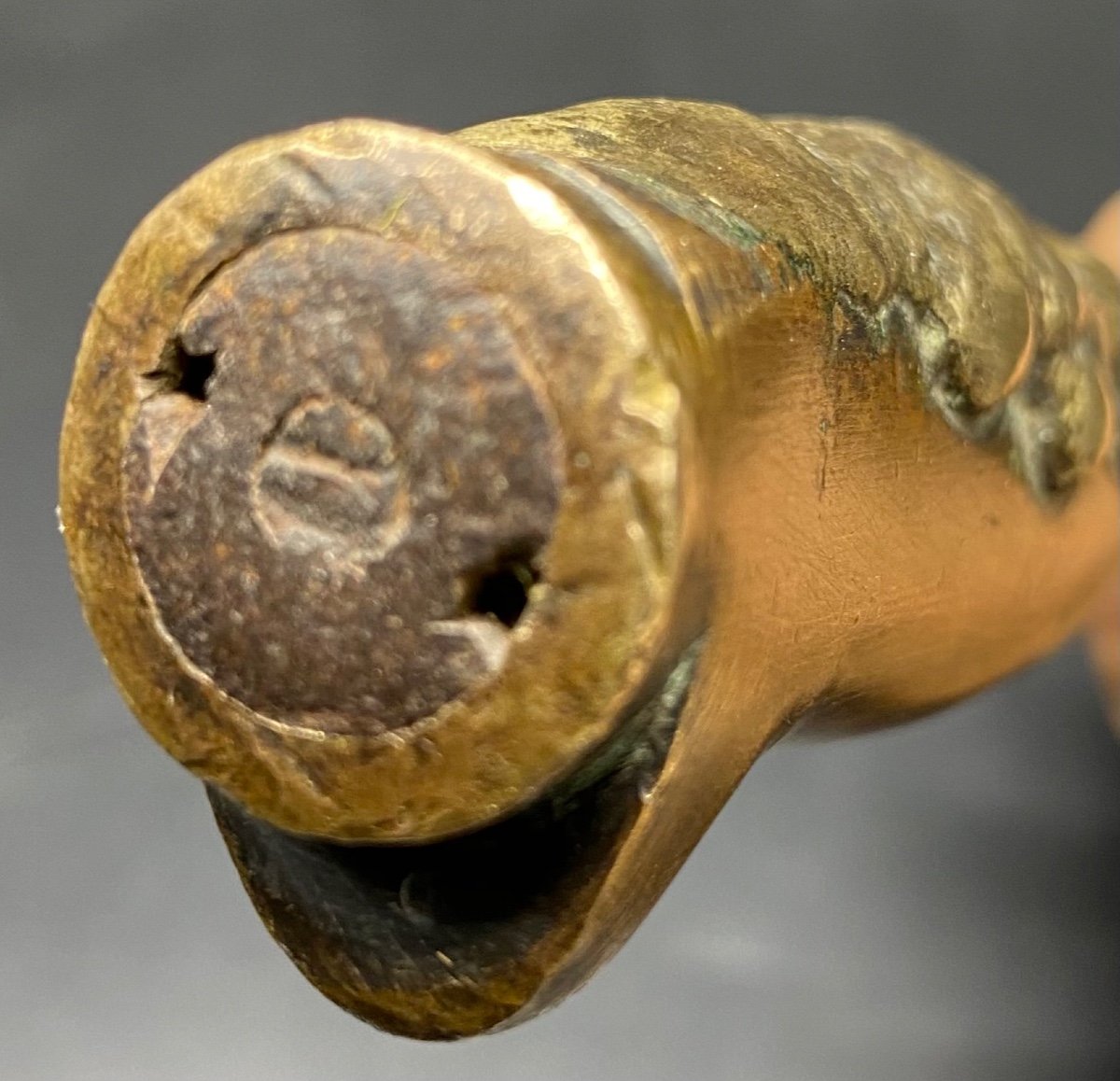 Baïonnette - épée 1886 En Bronze Et Acier Français Pour les Fusils Lebel-photo-2