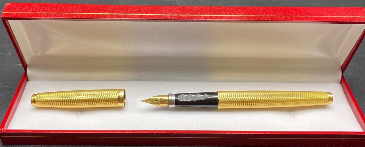 Stylo Plume Plaqué Or Et Or Parker Des Années 1960