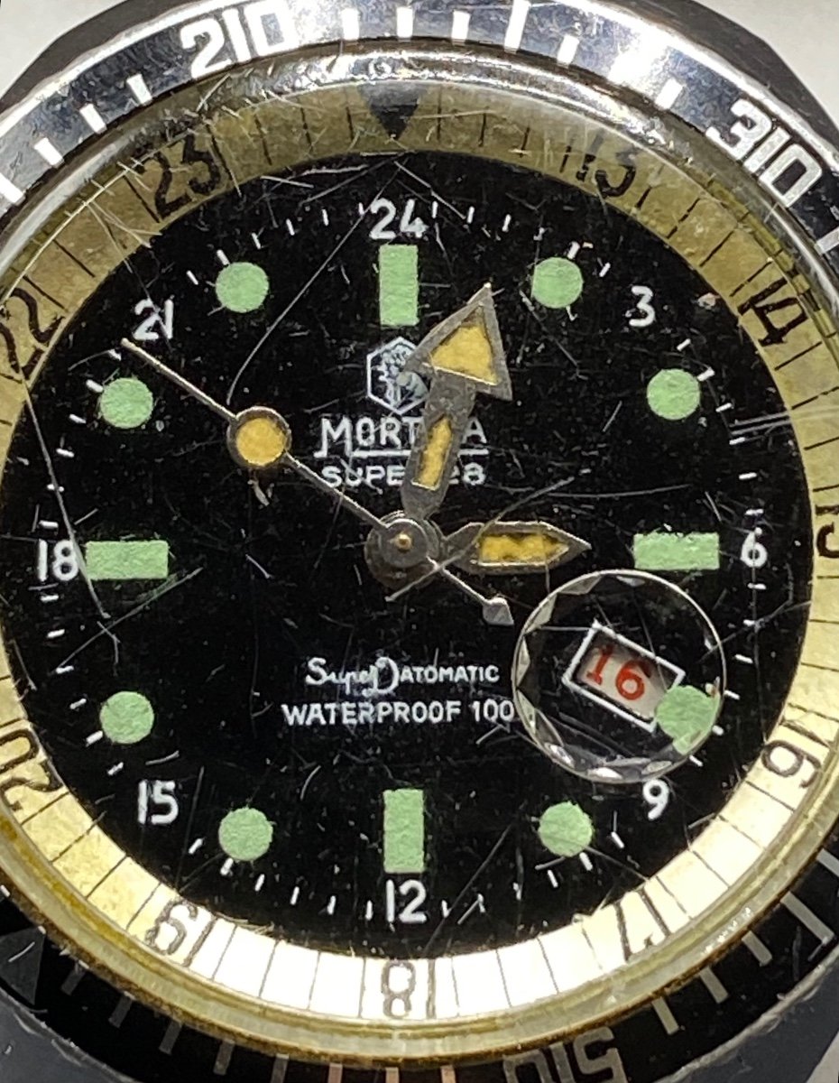 Montre Mortima Des Années 1960/70 Mécanique Et Automatique -photo-3