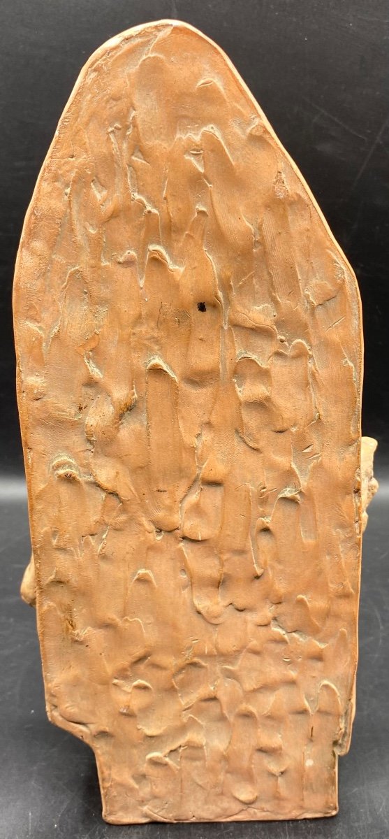 1920s Hand-shaped Terracotta By Kergoel -photo-3