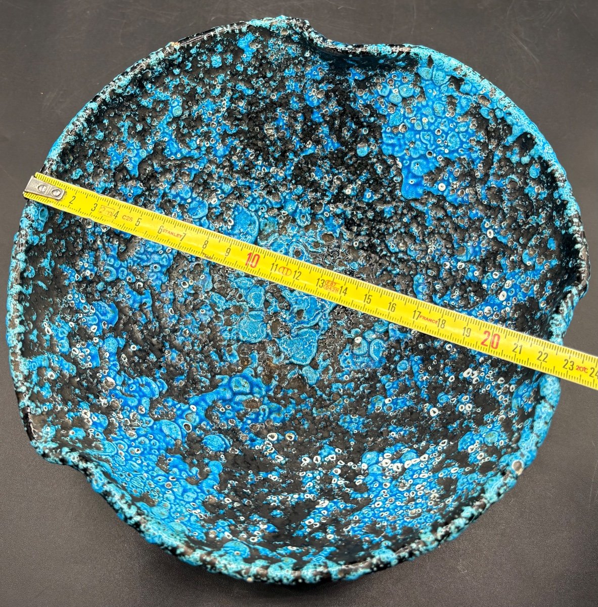 Glazed Terracotta Cup By Fat Lava In Vallauris From The 1960s-photo-6