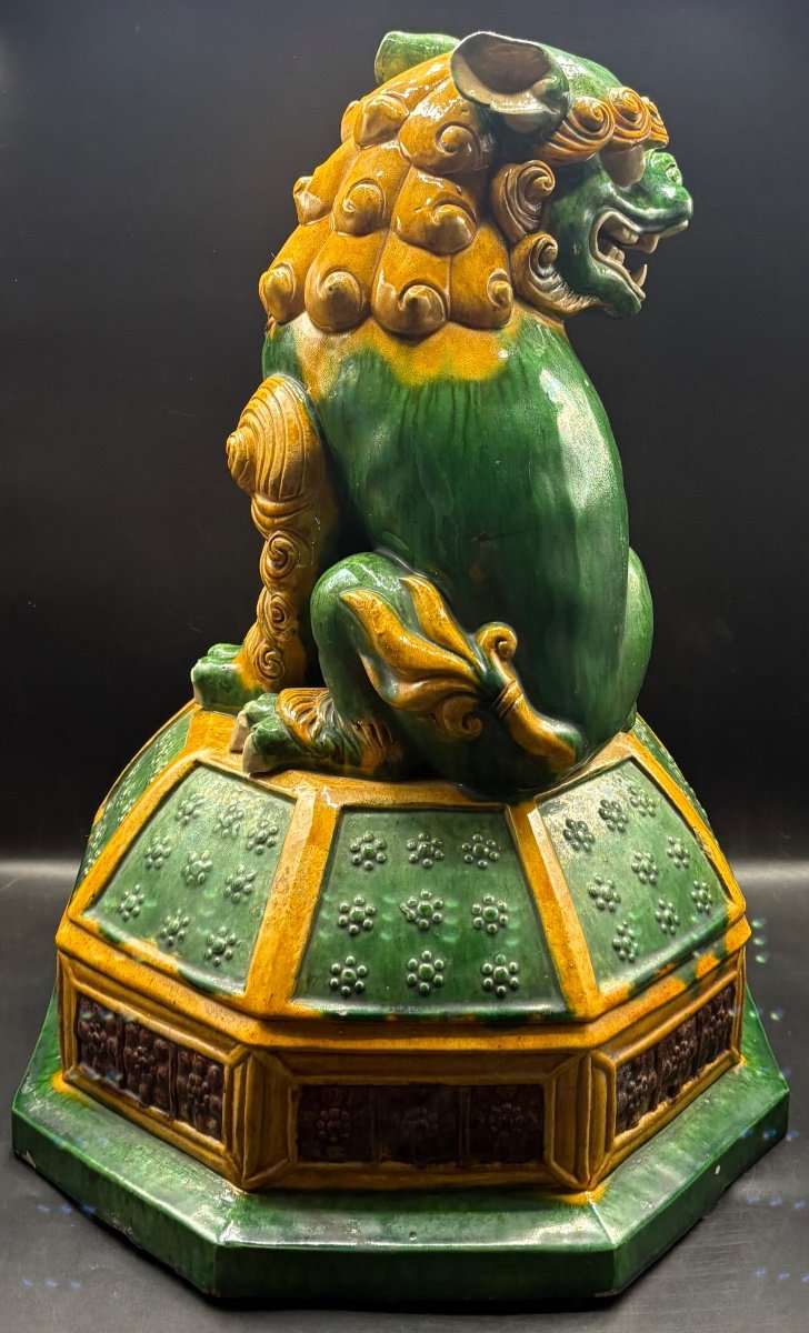 Chichi In Enamelled Terracotta From Japan, Mid-19th Century-photo-4