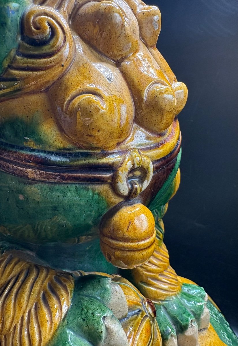 Chichi In Enamelled Terracotta From Japan, Mid-19th Century-photo-1