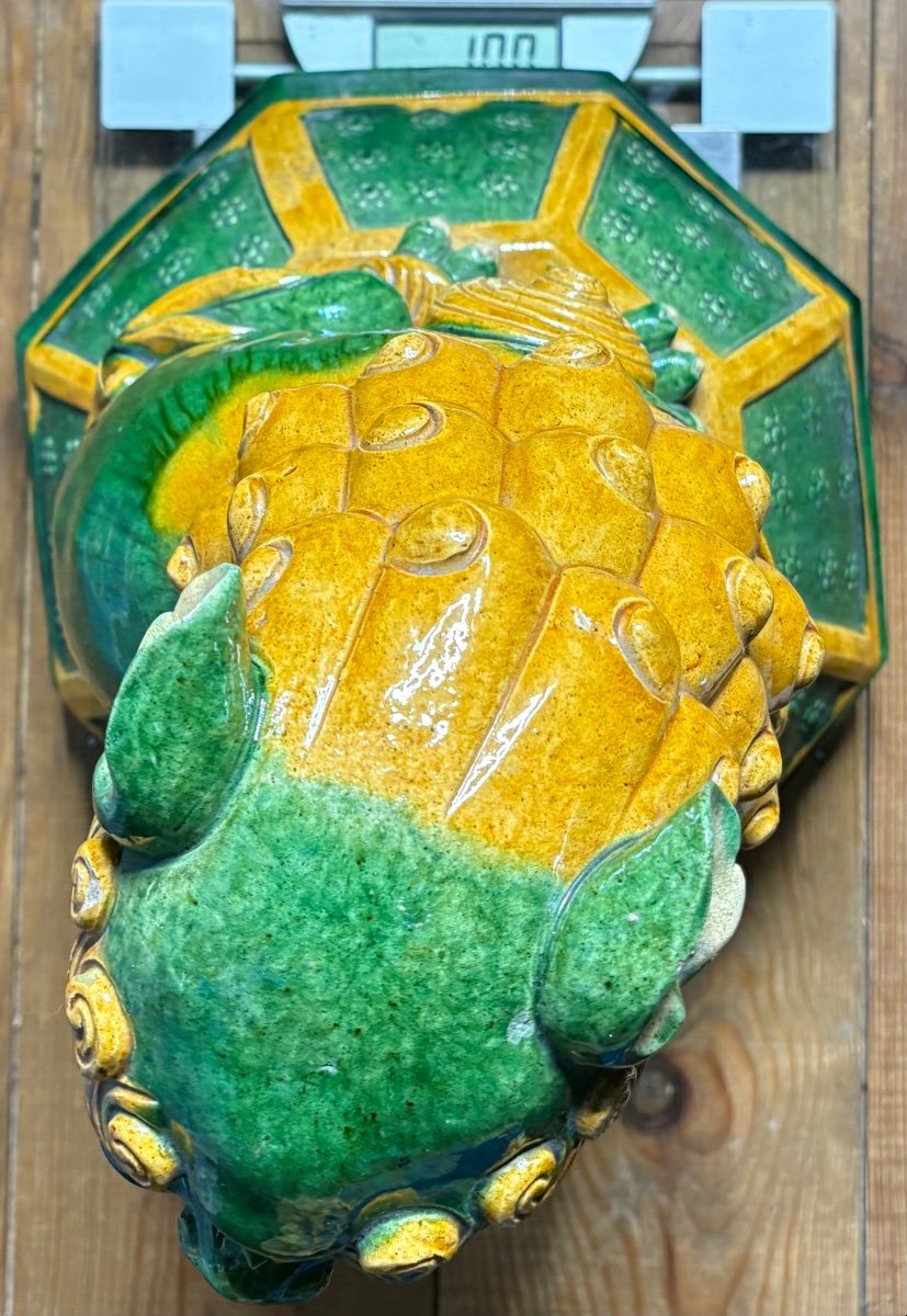Chichi In Enamelled Terracotta From Japan, Mid-19th Century-photo-8