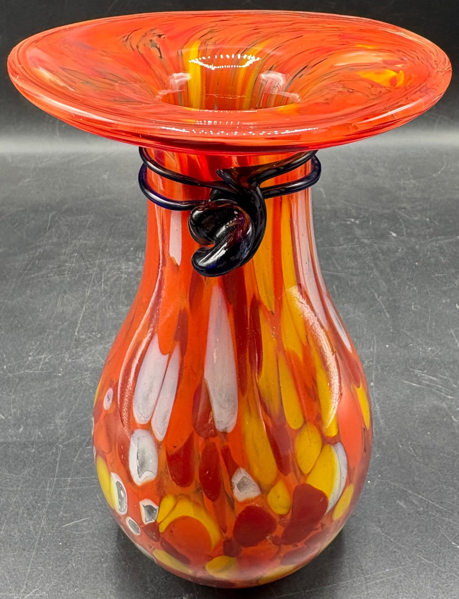 1950s/60s Murano Multi-layer Crystal Vase